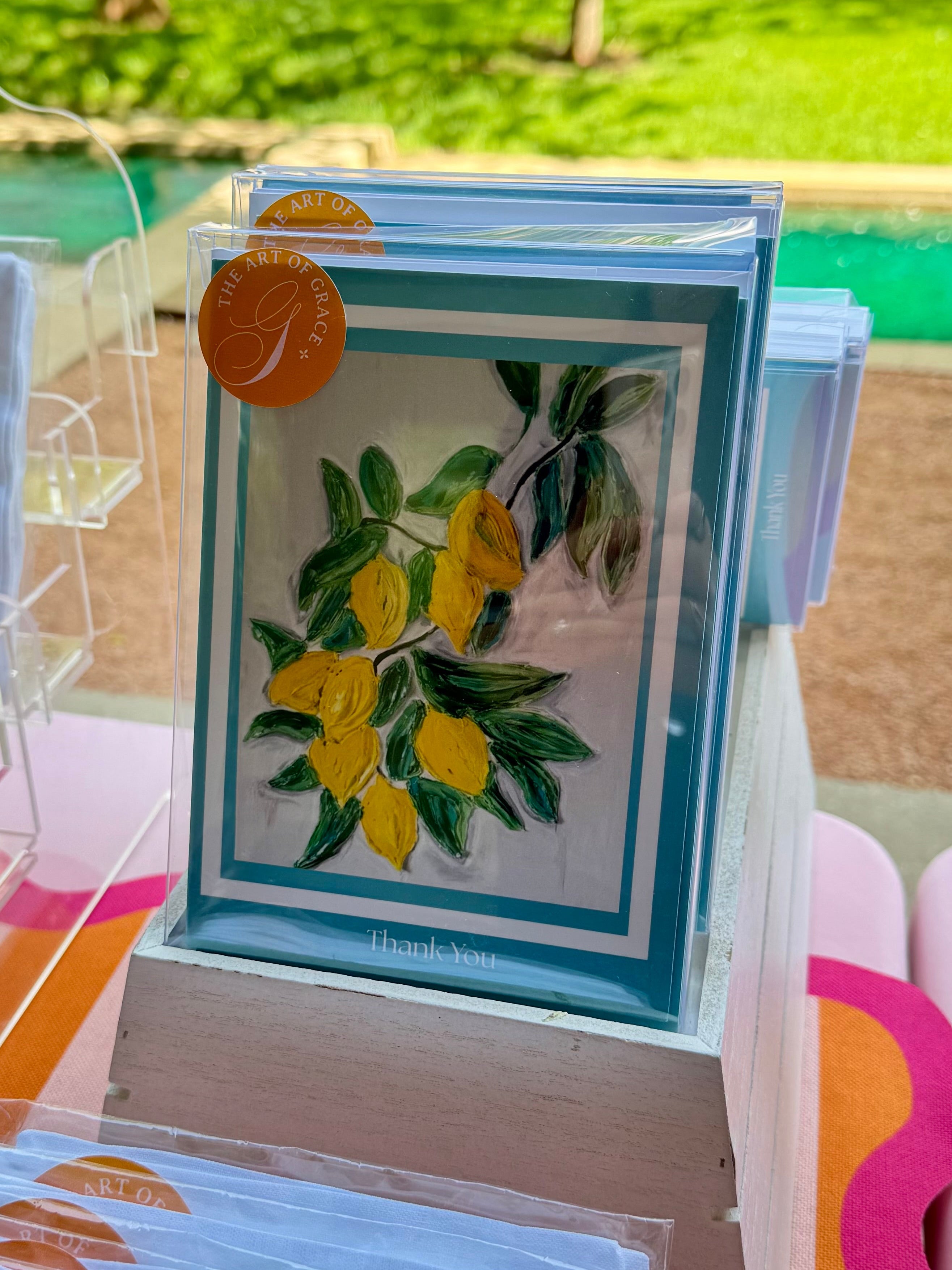 Thank You Cards-Lemon