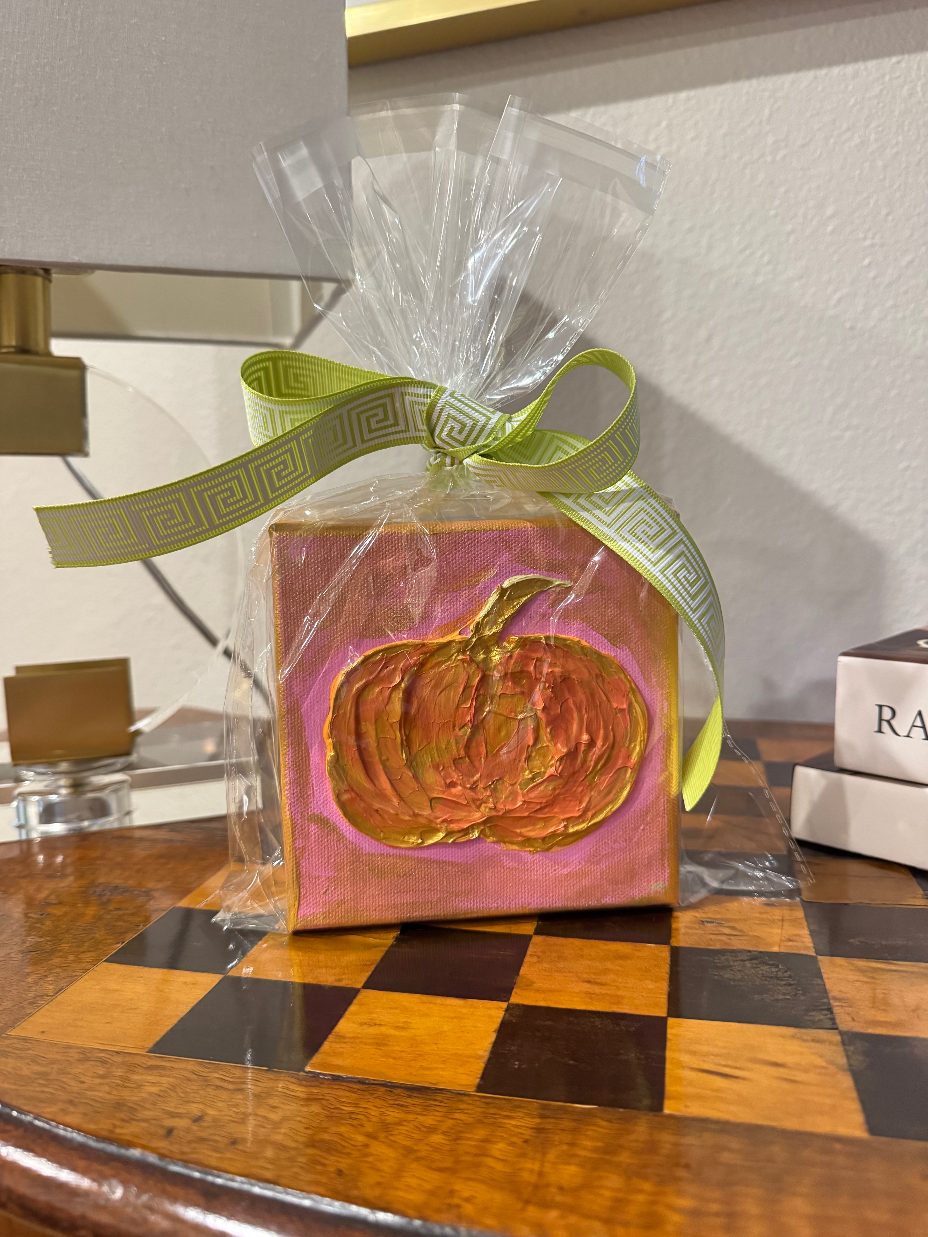 Mini Pumpkin on Canvas