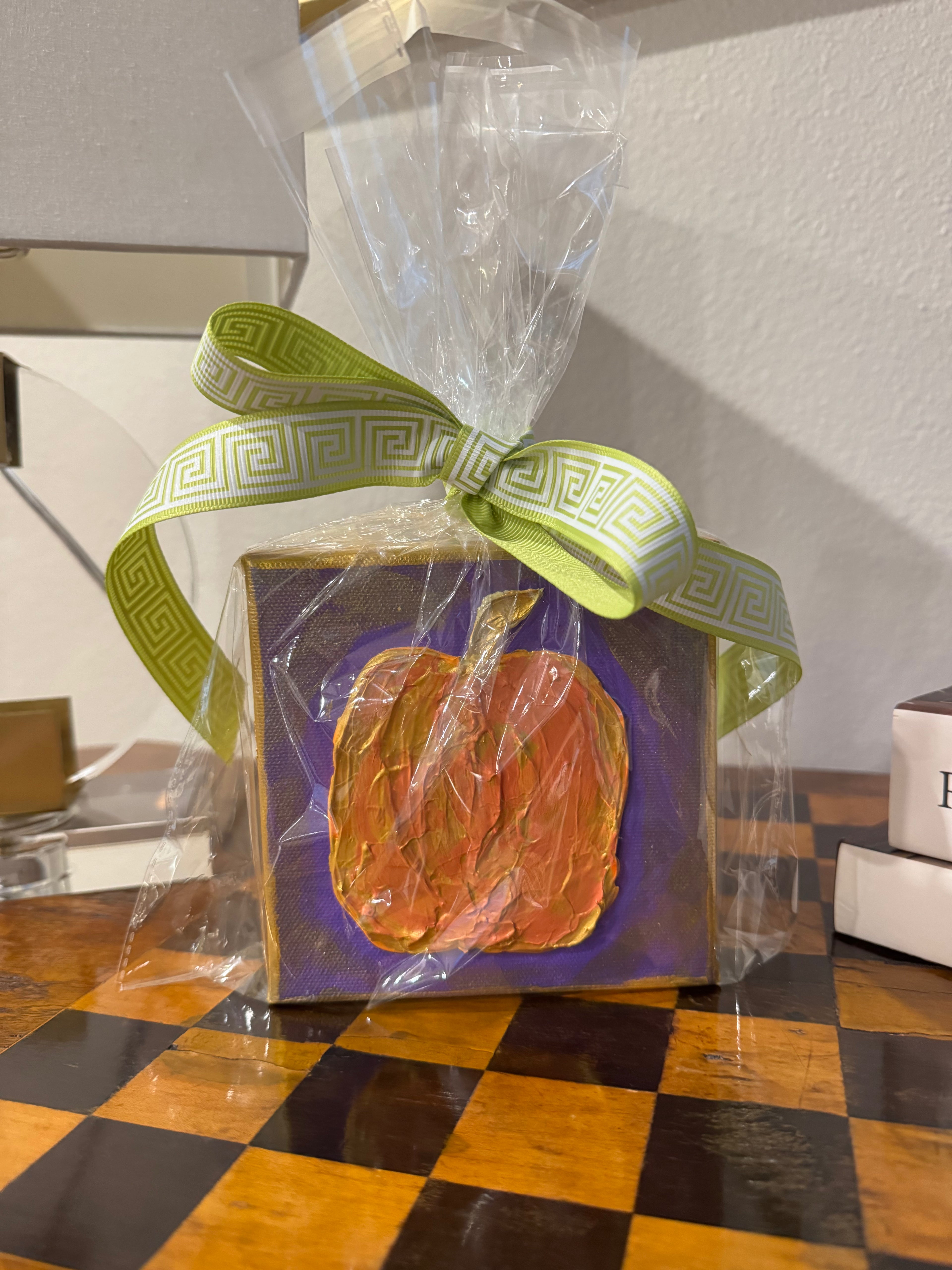 Mini Pumpkin on Canvas