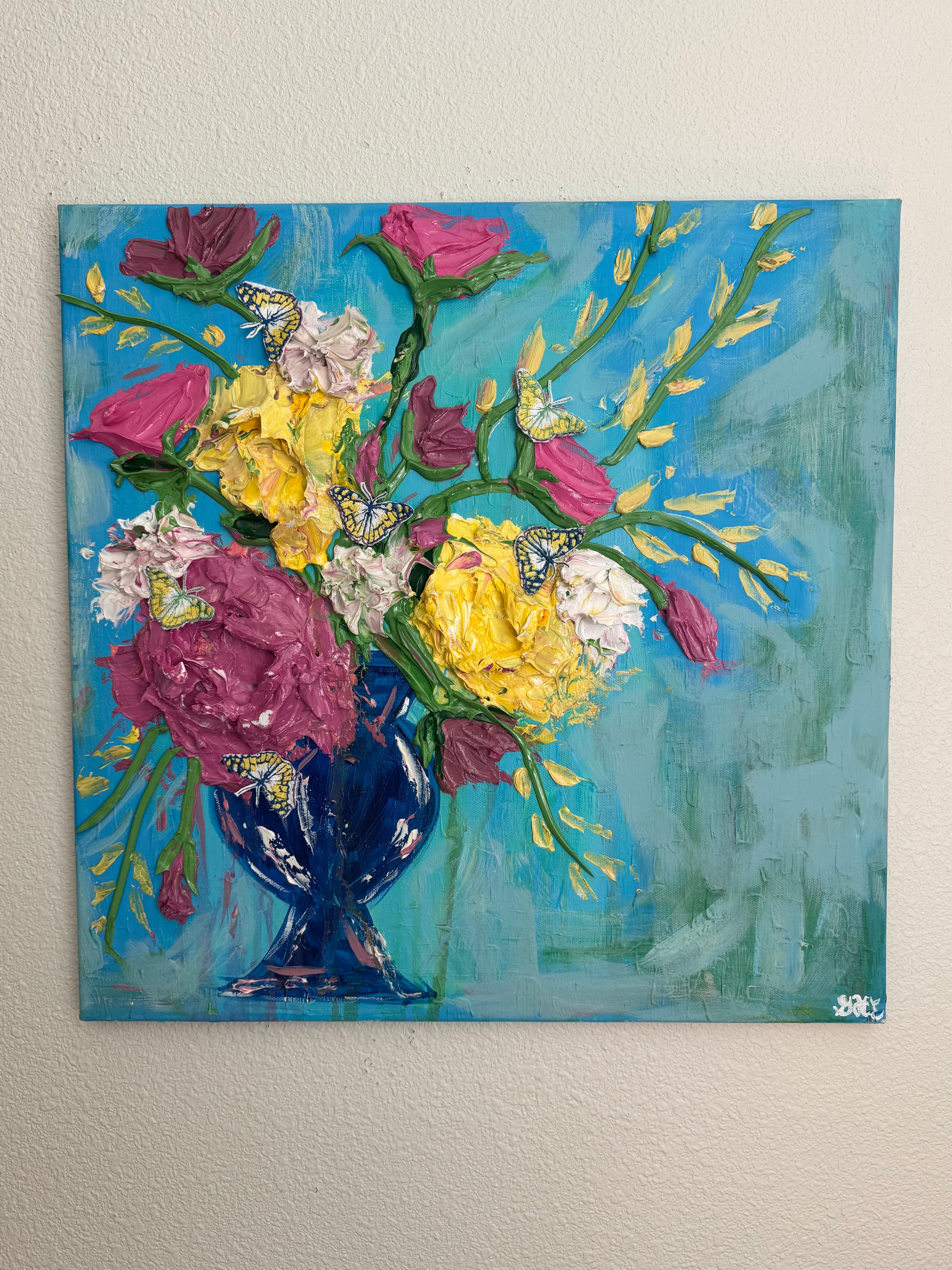 Mixed Media Florals