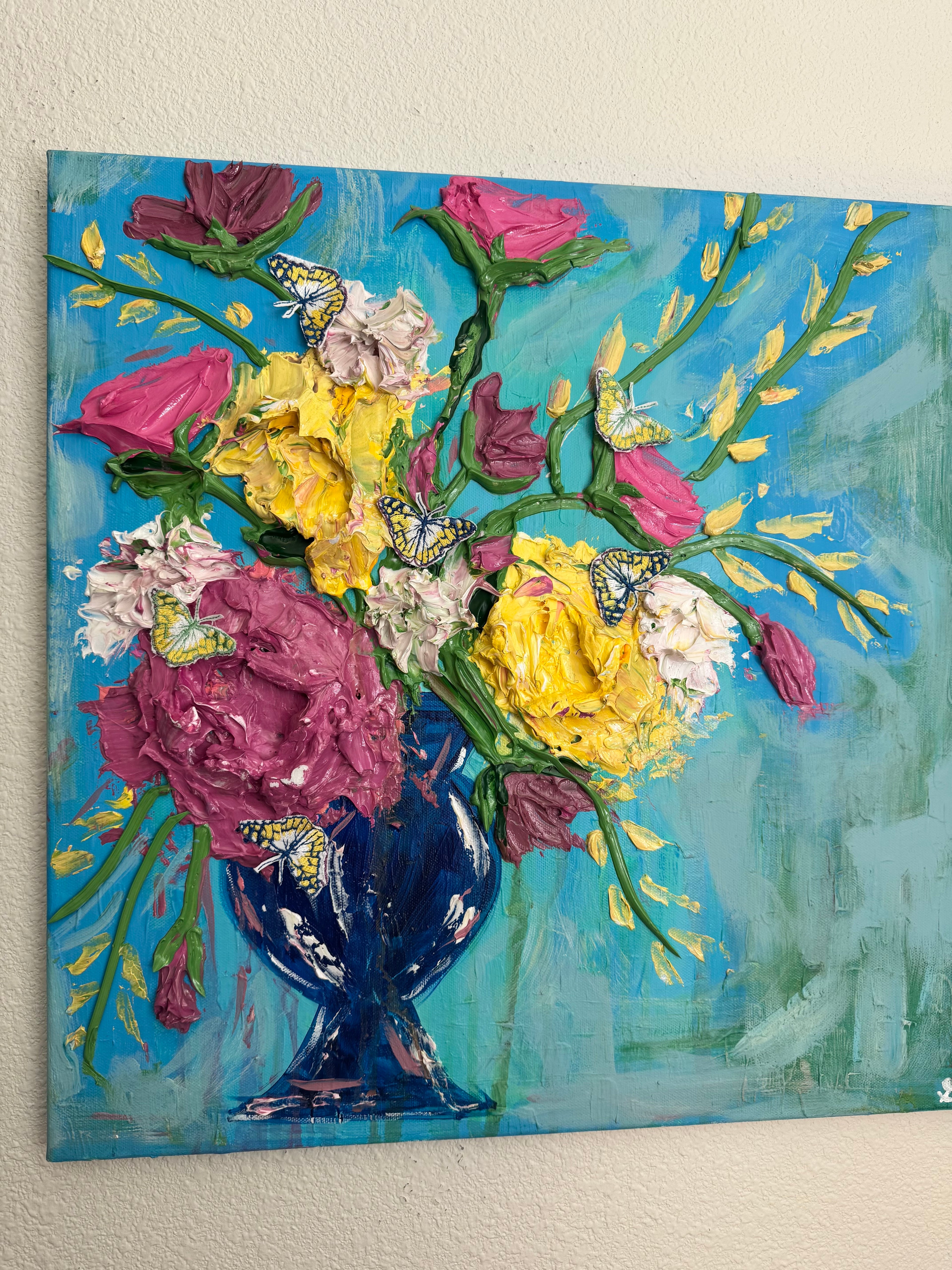 Mixed Media Florals