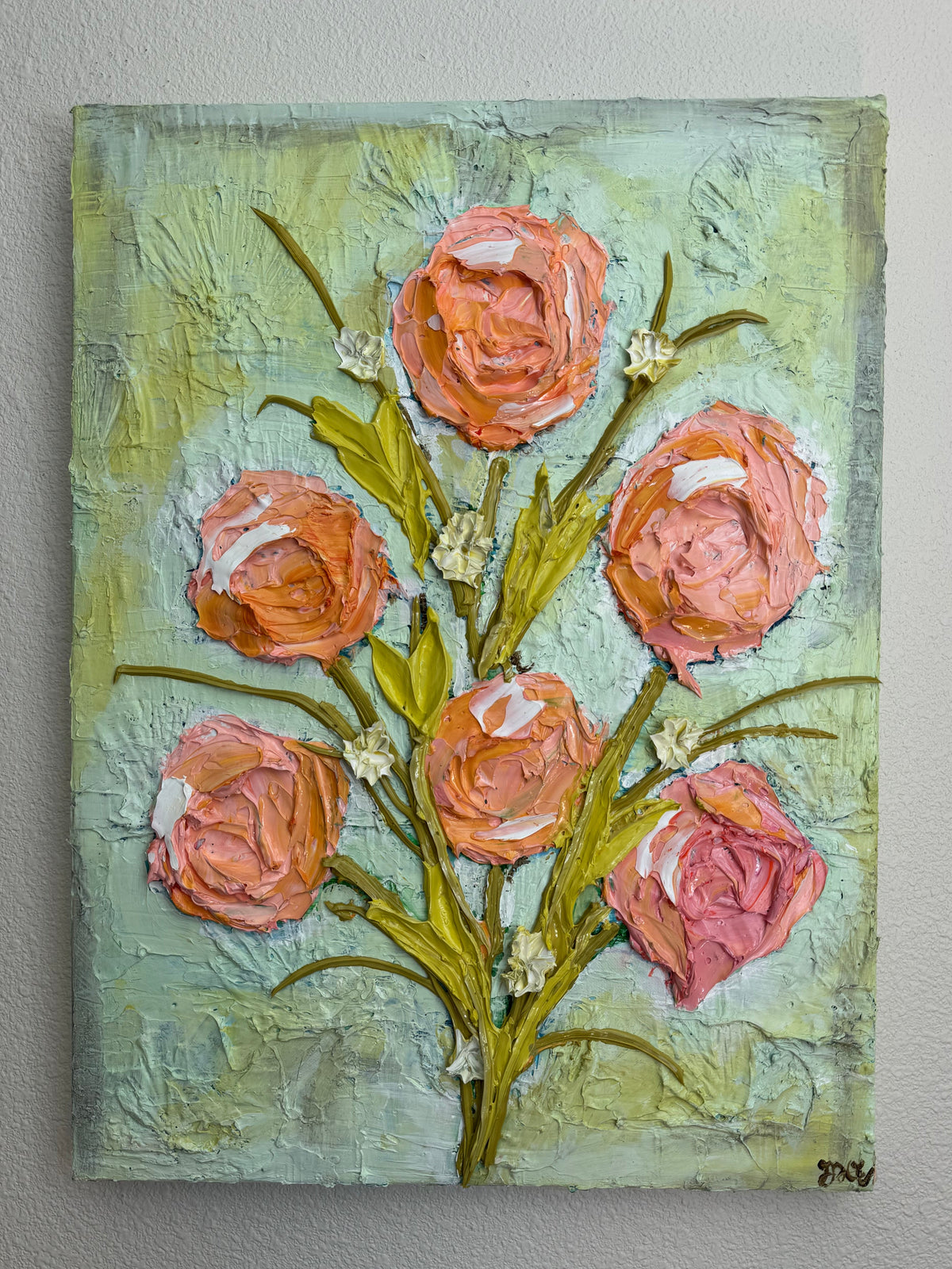 Pink & Yellow Blooms