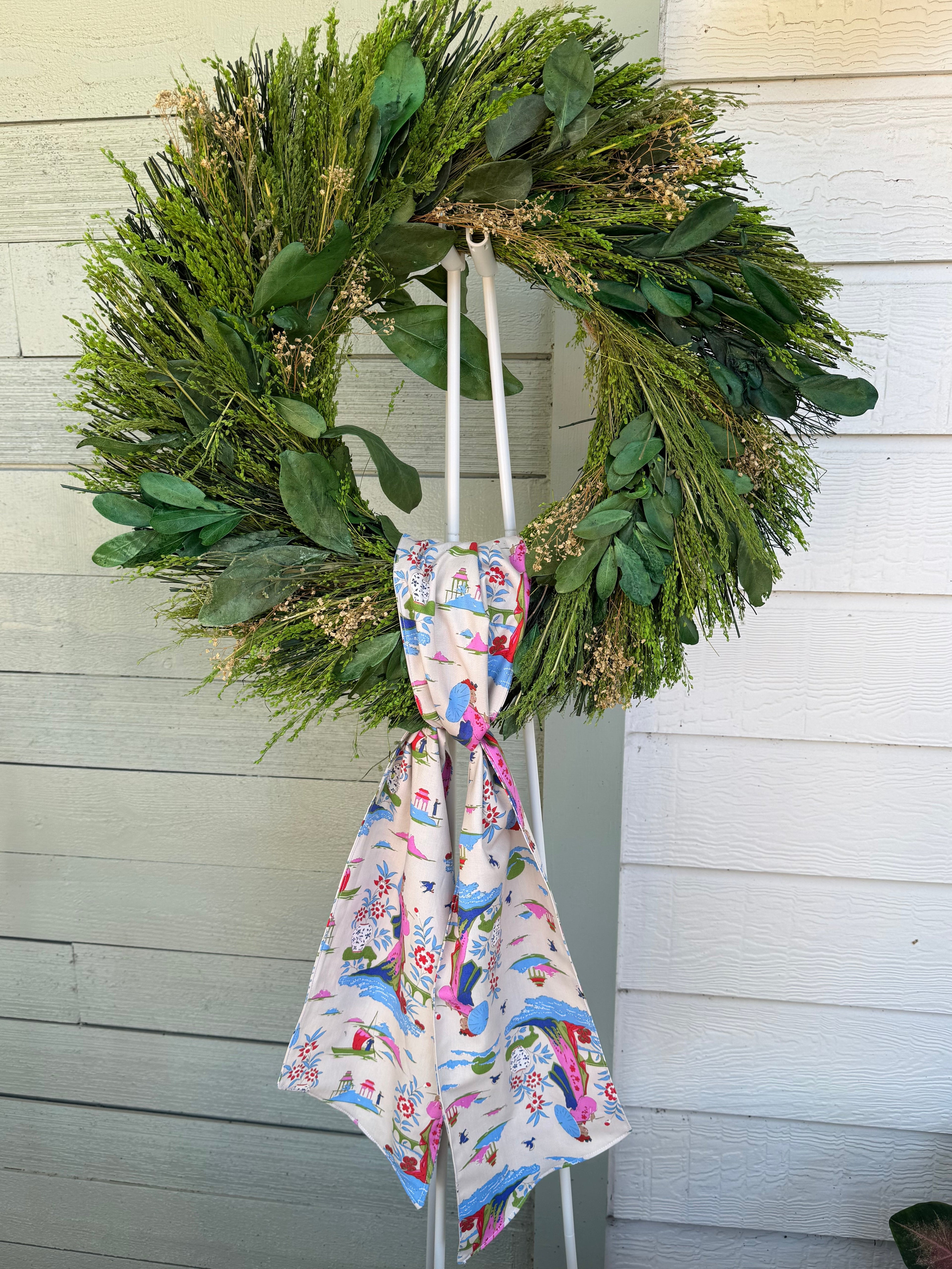 Garden Vista Wreath Sash