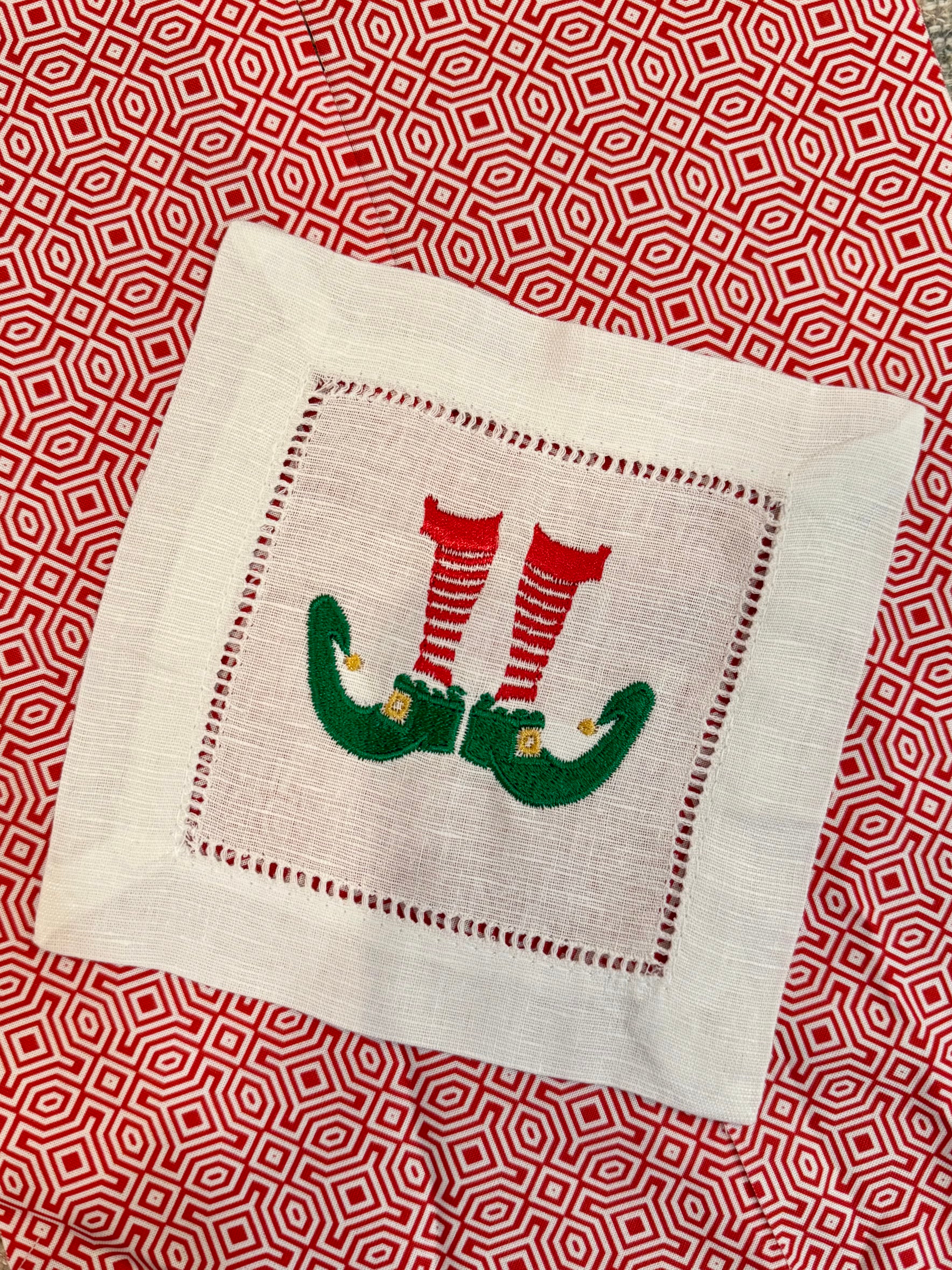 Elf Shoes Cocktail Napkins