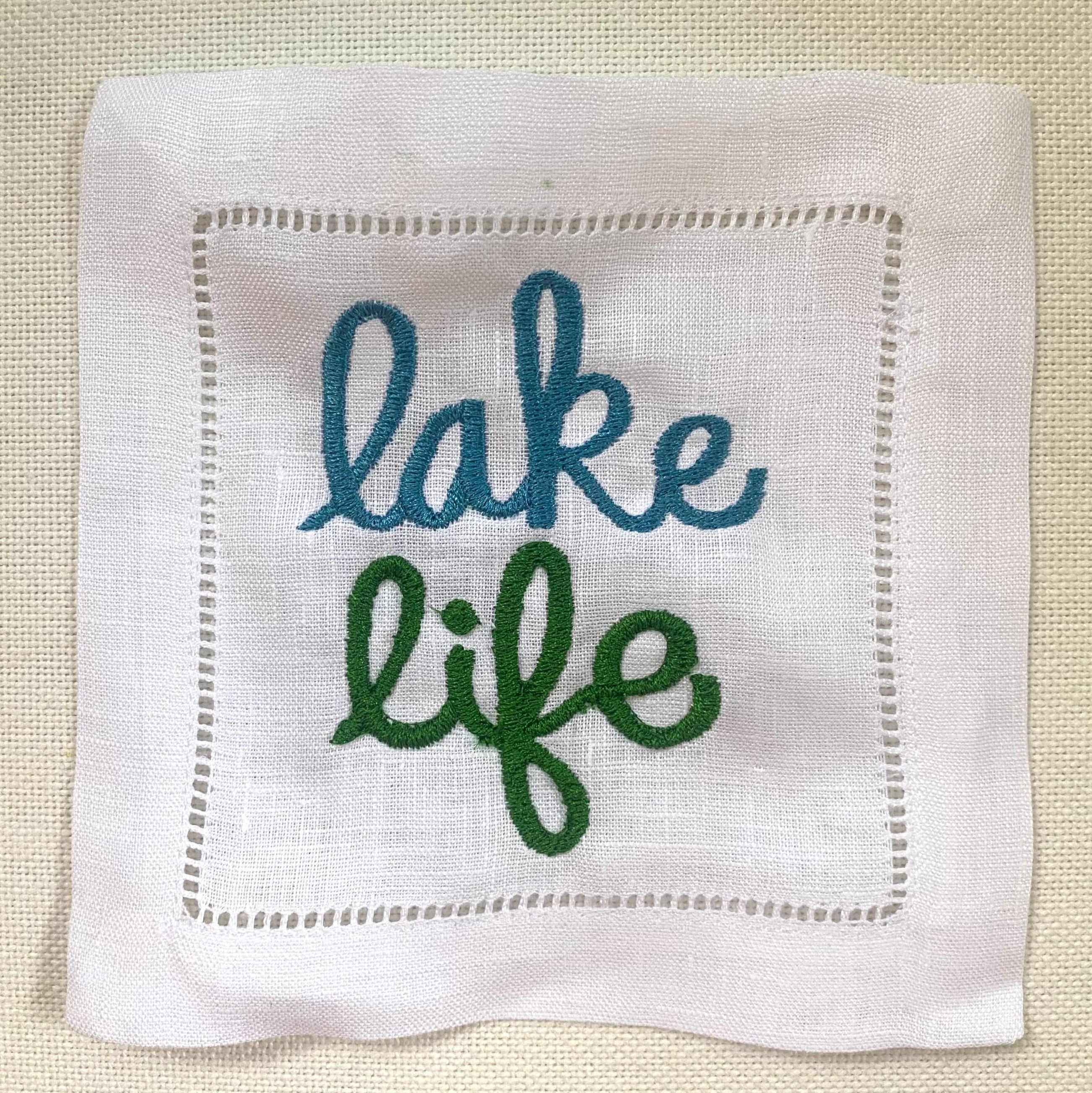 Lake Life Cocktail Napkins