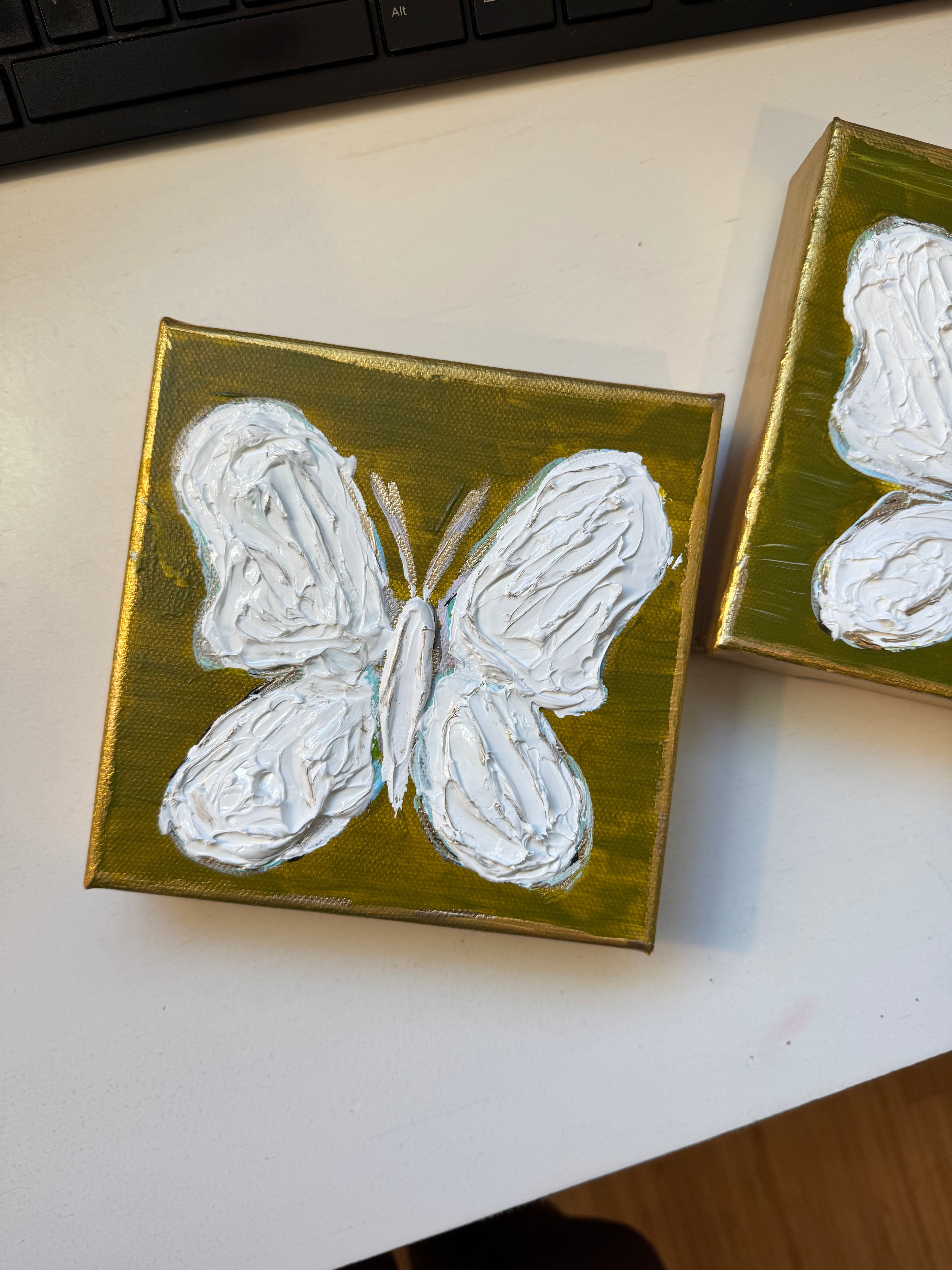 Butterfly on Mini Canvas