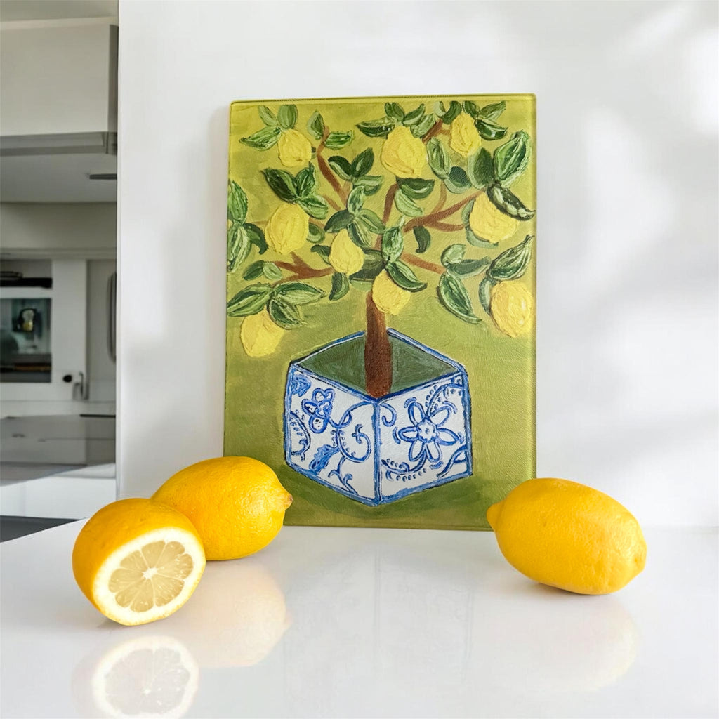 Lemon Tree Cutting Board
